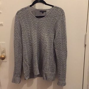 John Varvatos grey sweater